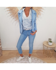 Sweat Mollie bleu Tropéziennes