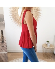 Top kamila Tiffosi rouge