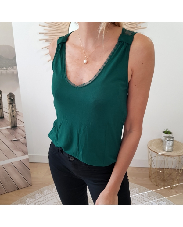 Débardeur Alexandra vert
