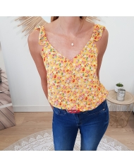 Top Alexandrine jaune