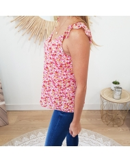 Top Alexandrine rose/rouge