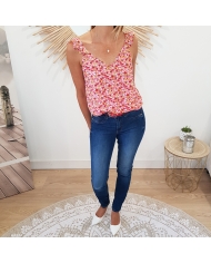 Top Alexandrine rose/rouge