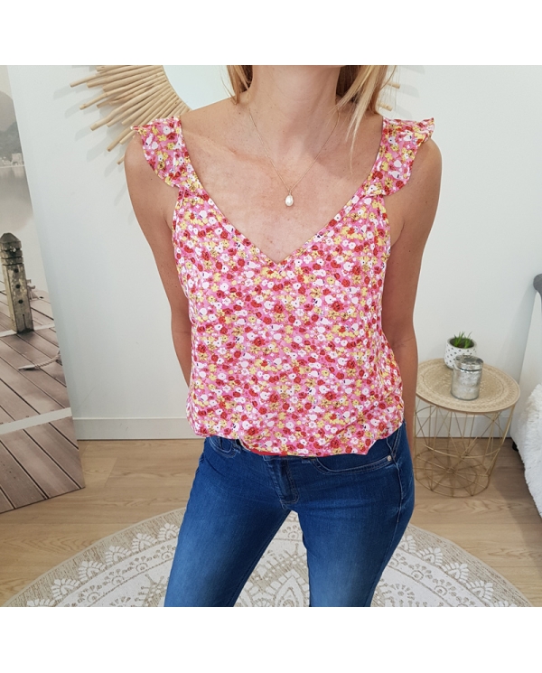 Top Alexandrine rose/rouge