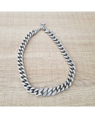 Collier Acier Yuna argenté