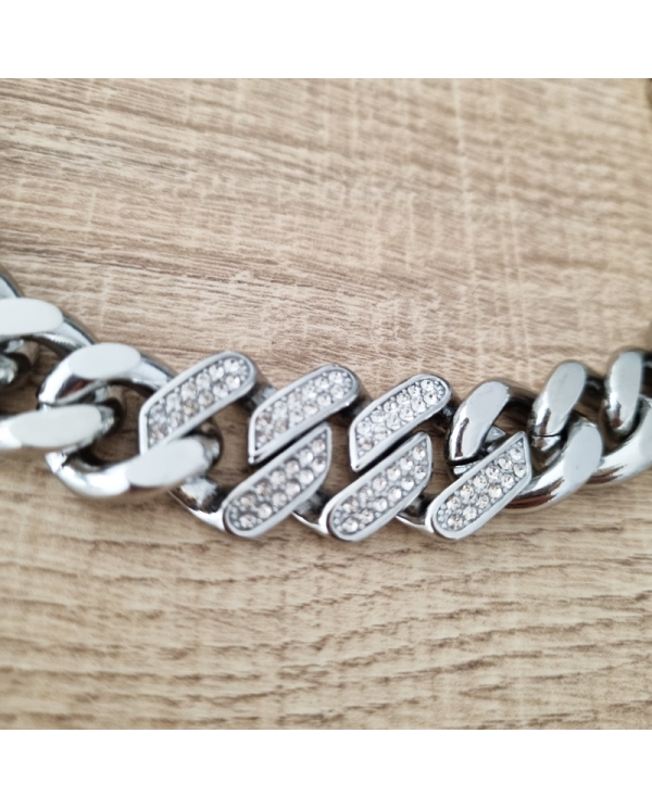 Collier Acier Yuna argenté