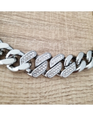 Collier Acier Yuna argenté