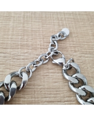 Collier Acier Yuna argenté