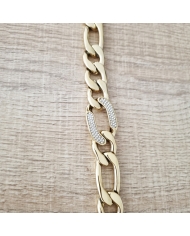 Bracelet Acier Cya doré