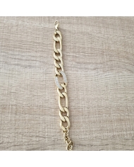 Bracelet Acier Cya doré