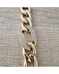 Bracelet Acier Cya doré