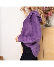 Blouse Adélie violet