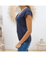 T-shirt Kalise KAFFE marine