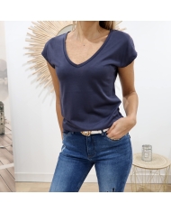 T-shirt Kalise KAFFE marine