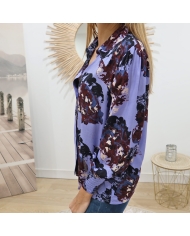 Chemisier Kaninna violet