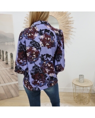 Chemisier Kaninna violet