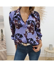 Chemisier Kaninna violet