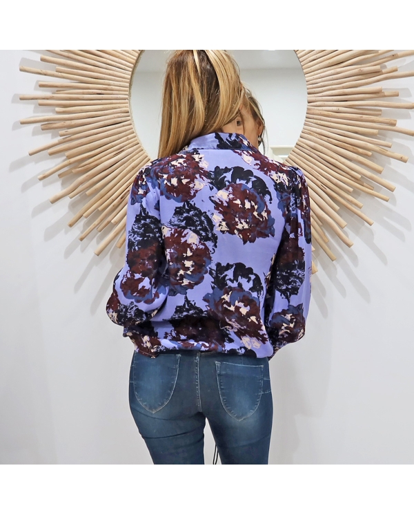 Chemisier Kaninna violet