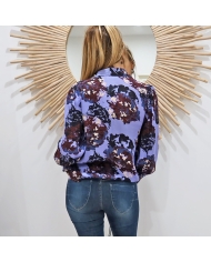 Chemisier Kaninna violet