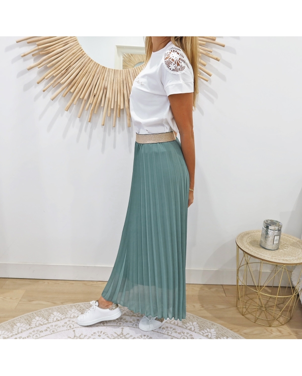 Jupe Celeste vert amande