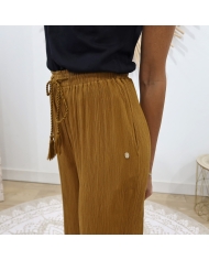 Pantalon Java camel Les Tropéziènnes