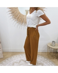 Pantalon Java camel Les Tropéziènnes