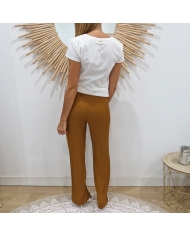 Pantalon Java camel Les Tropéziènnes