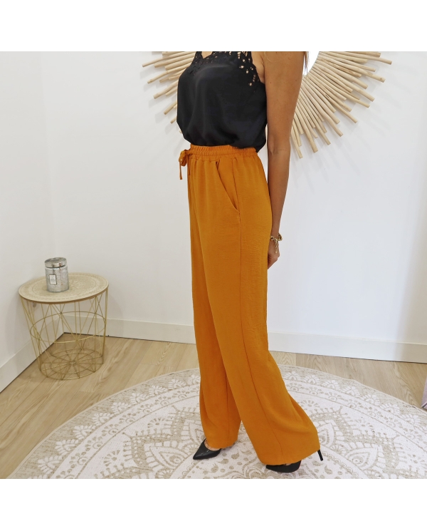 Pantalon Mel safran