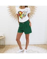 Short Ella vert