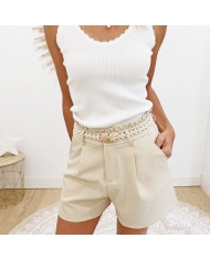 Short Ella beige