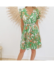 Robe Morgane verte