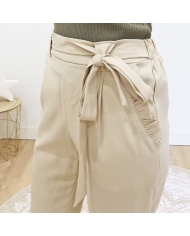 Pantalon Emilia beige