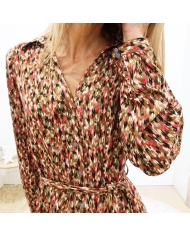 Robe Golden Brown Garcia