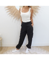 Pantalon cargo Kazilia KAFFE