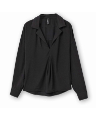 Chemise Molva noire Tropéziennes