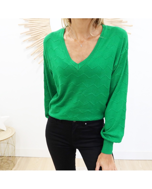 Pull Jolly GARCIA vert