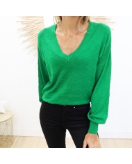 Pull Jolly GARCIA vert