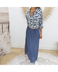 Jupe Celeste bleu jean