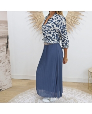 Jupe Celeste bleu jean