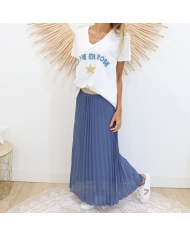 Jupe Celeste bleu jean