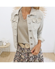 Veste Lyna beige/taupe