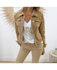 Veste Lyna beige/caramel