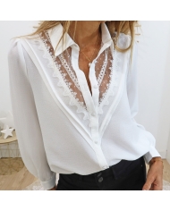 Chemisier Constance Blanc