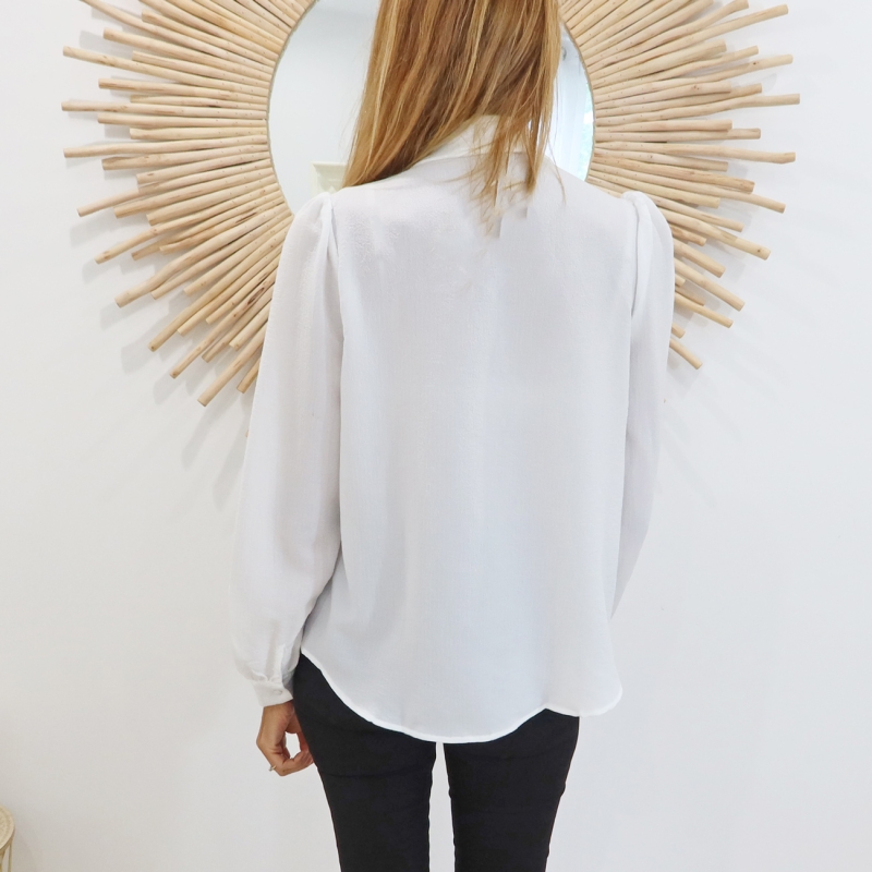 Chemisier Constance Blanc