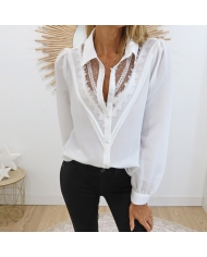 Chemisier Constance Blanc