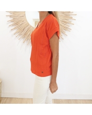 T-shirt mandarin Garcia