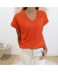 T-shirt mandarin Garcia