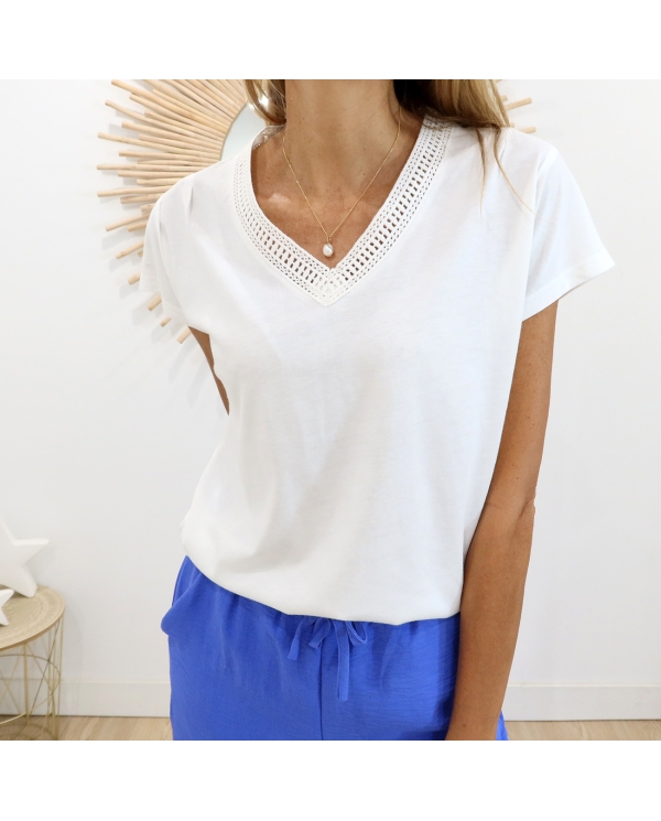 T-shirt Sunrise blancGarcia