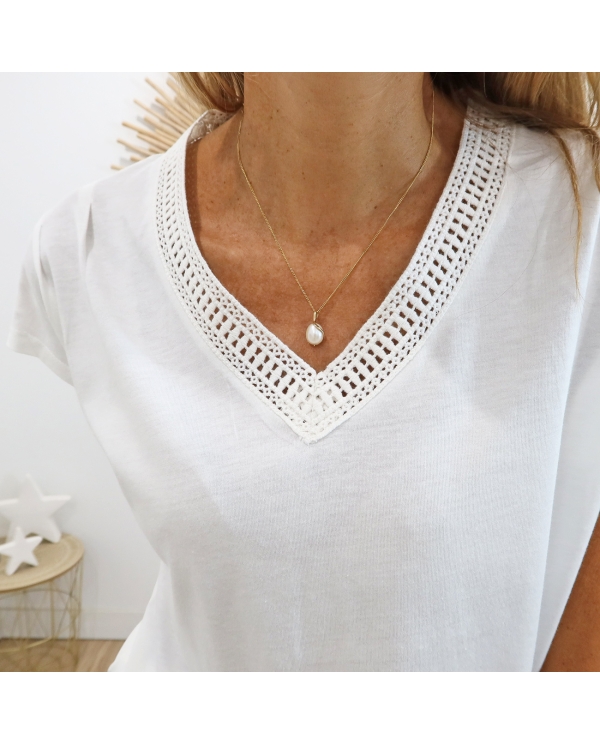 T-shirt Sunrise blancGarcia