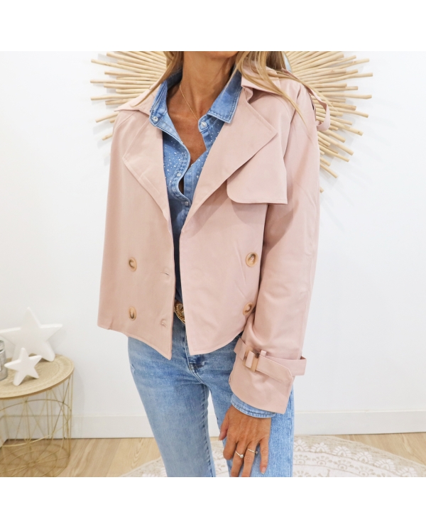 Veste Fiona rose