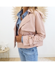 Veste Fiona rose